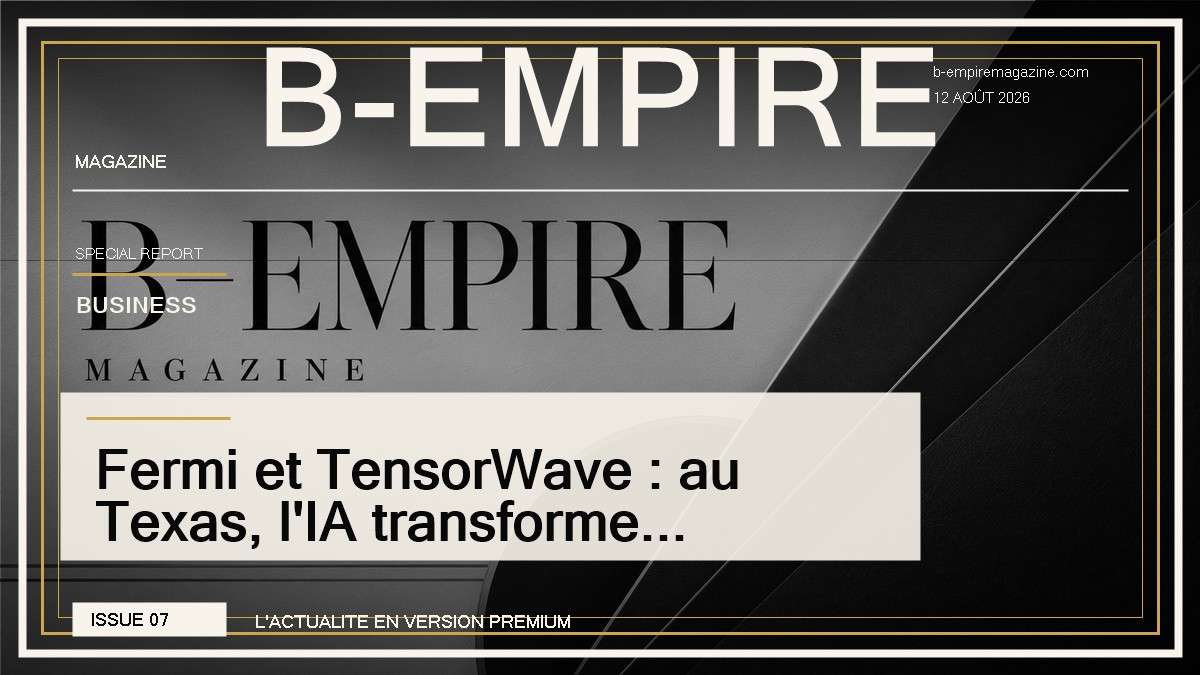 Fermi et TensorWave : au Texas, l'IA transforme l'electricite en actif strategique
