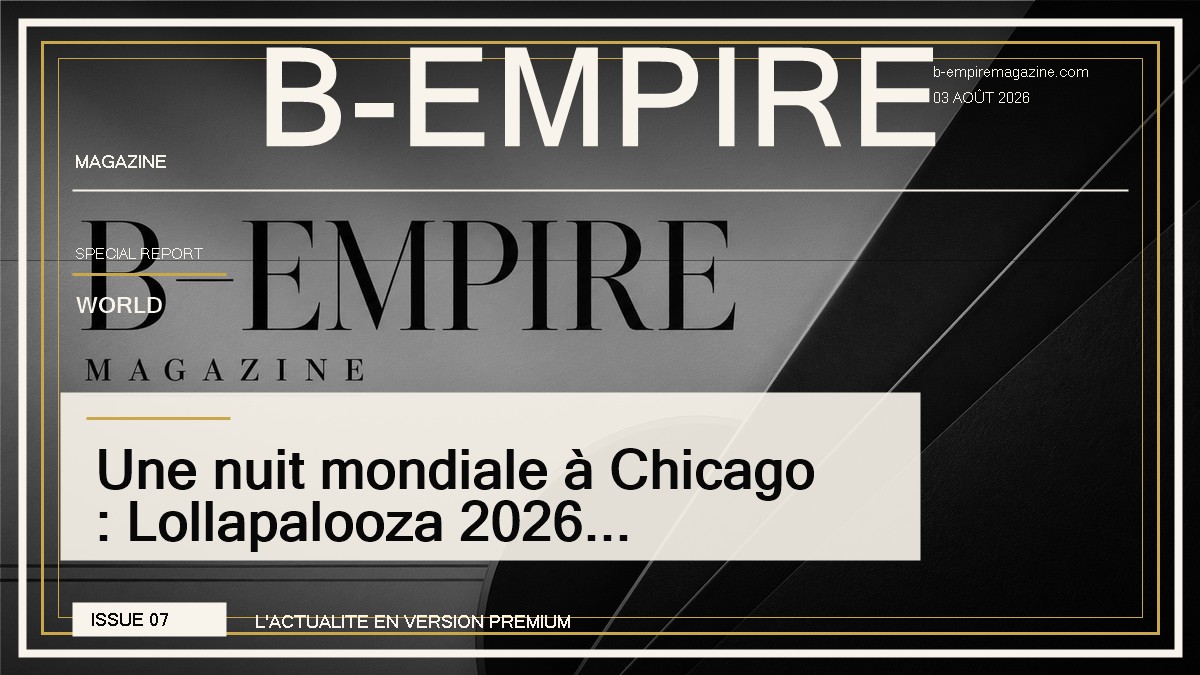 Une nuit mondiale à Chicago : Lollapalooza 2026 redessine la carte de la pop