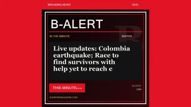 Live updates: Colombia earthquake; Race to find survivors with help yet to reach e - B-Alert