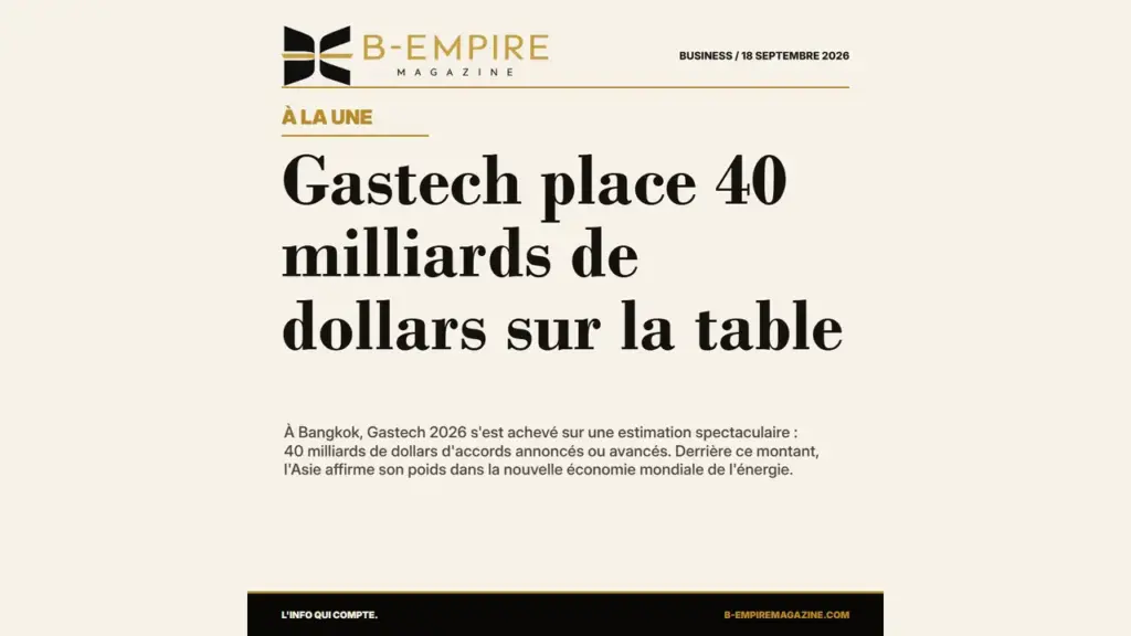 Gastech place 40 milliards de dollars sur la table