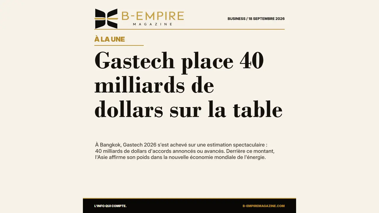 Gastech place 40 milliards de dollars sur la table