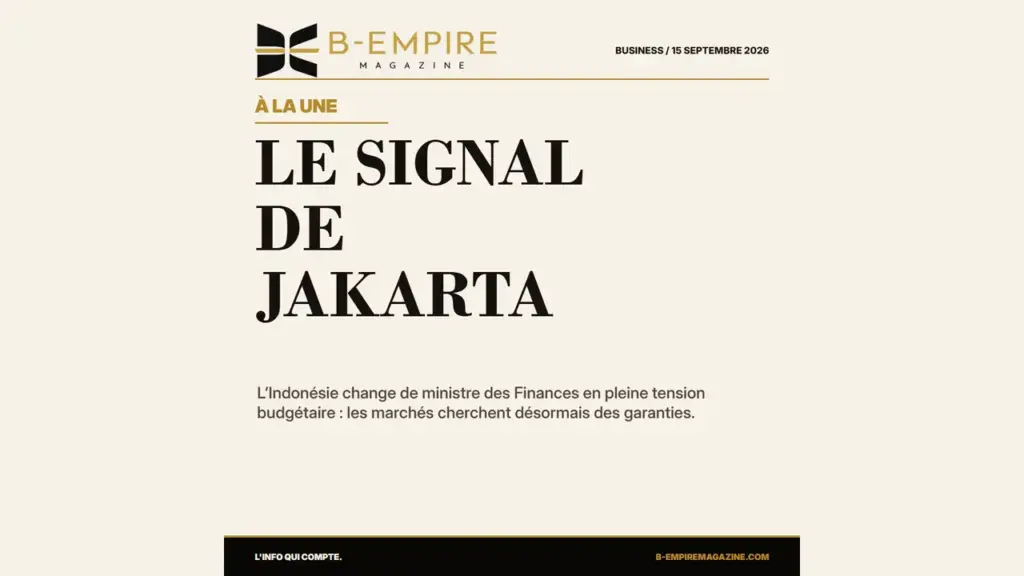 La décision qui secoue l’Indonésie : Prabowo change encore de ministre des Finances