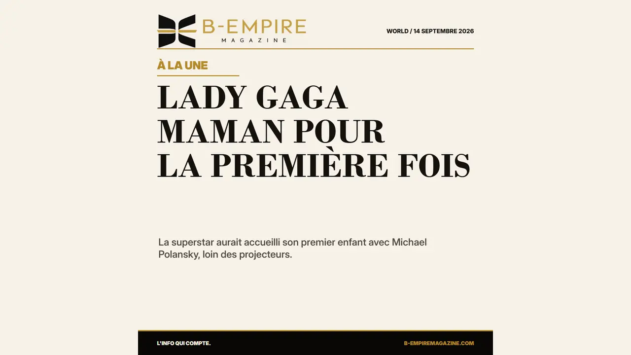 Lady Gaga maman pour la première fois : l’annonce surprise qui bouleverse ses fans
