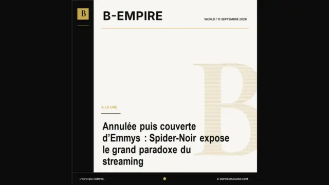 Annulée puis couverte d’Emmys : Spider-Noir expose le grand paradoxe du streaming